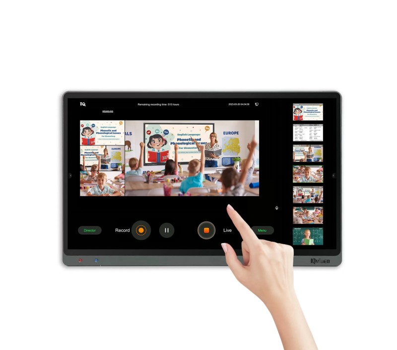 IQVideo LCS810: ระบบบันทึกและสตรีมการบรรยายระดับมืออาชีพ 4K